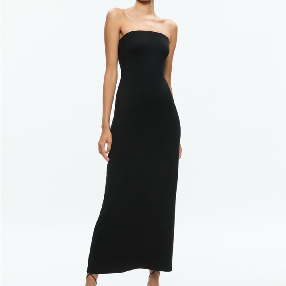 Alice + Olivia Classic Black Strapless Dress
